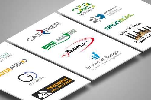 Werbeagentur Logo / Logos Beispiele für erstellte Logos